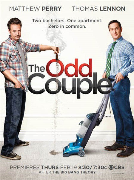 1000 piece jigsaw puzzle for tv poster: The Odd Couple