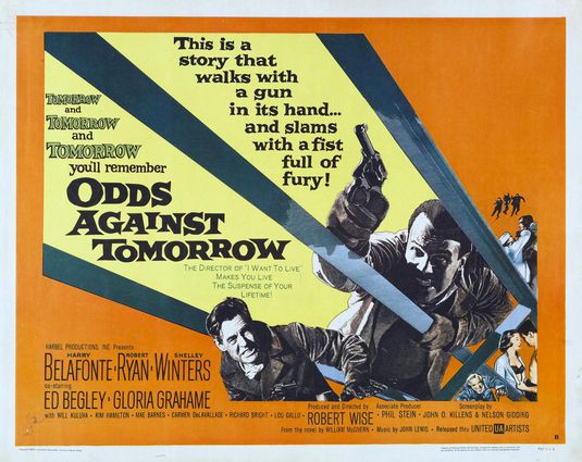 the movie poster: Odds Against Tomorrow (1959)
