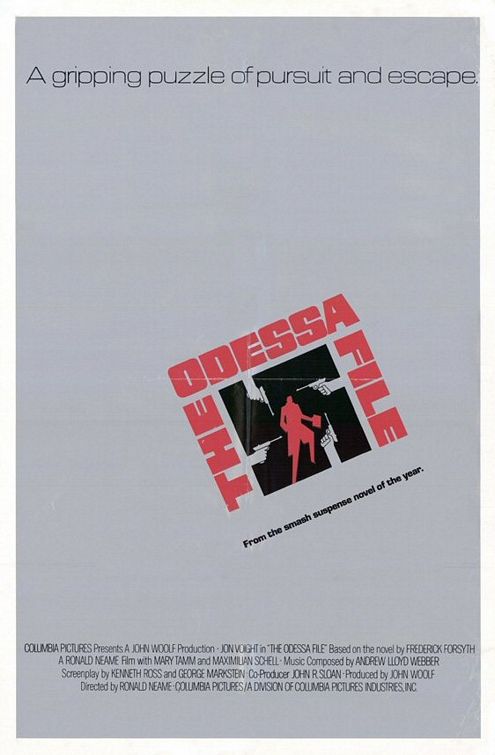 the movie poster: The Odessa File (1974)
