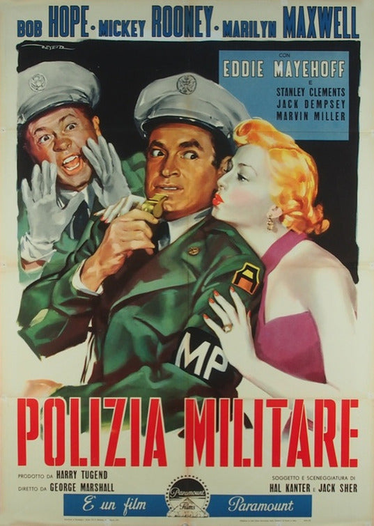 1000 piece jigsaw puzzle for the movie poster: Off Limits (1952) ver2
