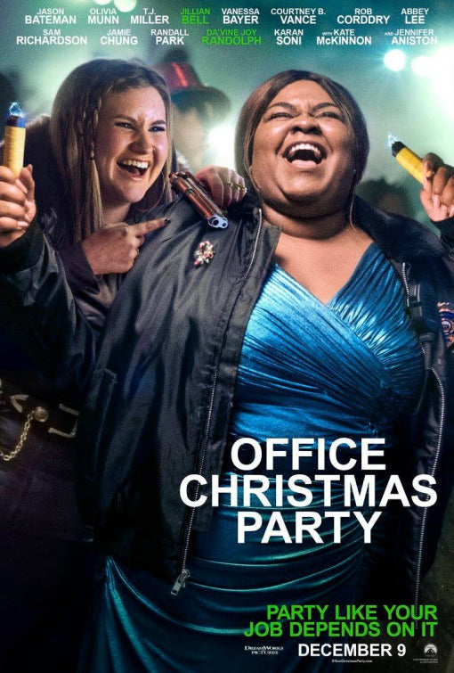 1000 piece jigsaw puzzle for the movie poster: Office Christmas Party (2016) ver10