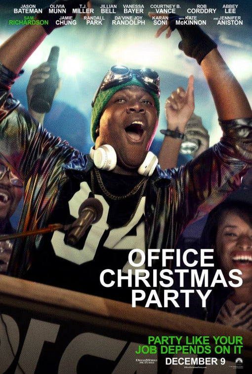 1000 piece jigsaw puzzle for the movie poster: Office Christmas Party (2016) ver11