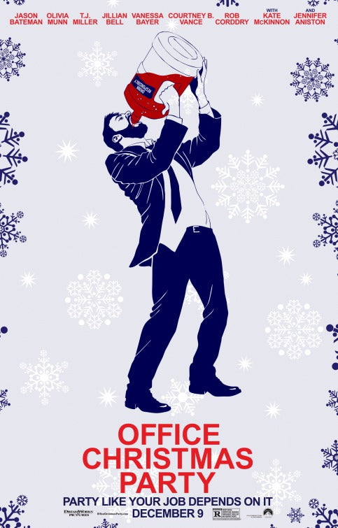 1000 piece jigsaw puzzle for the movie poster: Office Christmas Party (2016) ver12
