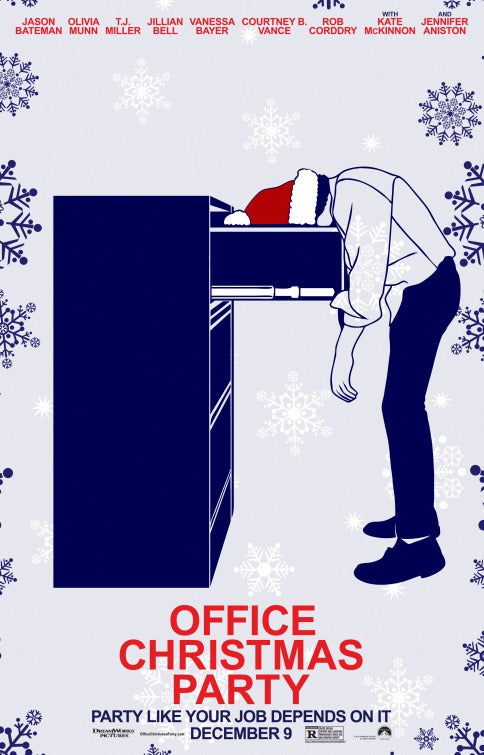 1000 piece jigsaw puzzle for the movie poster: Office Christmas Party (2016) ver20