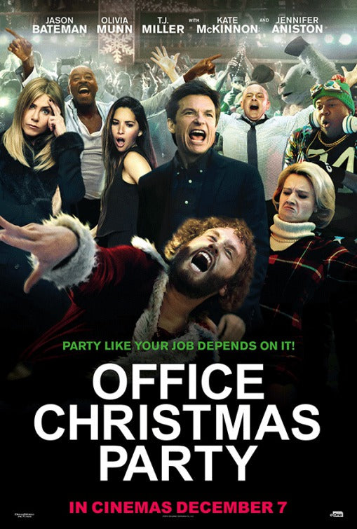 1000 piece jigsaw puzzle for the movie poster: Office Christmas Party (2016) ver22