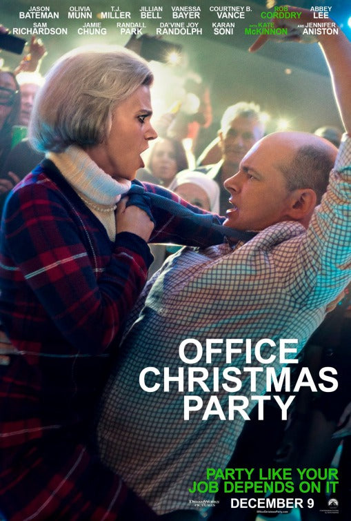1000 piece jigsaw puzzle for the movie poster: Office Christmas Party (2016) ver4