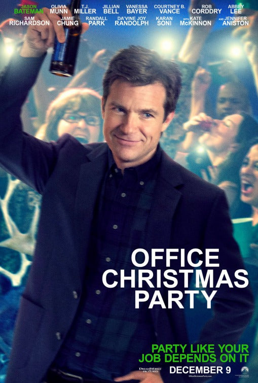 1000 piece jigsaw puzzle for the movie poster: Office Christmas Party (2016) ver7