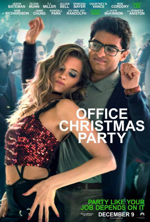 1000 piece jigsaw puzzle for the movie poster: Office Christmas Party (2016) ver9