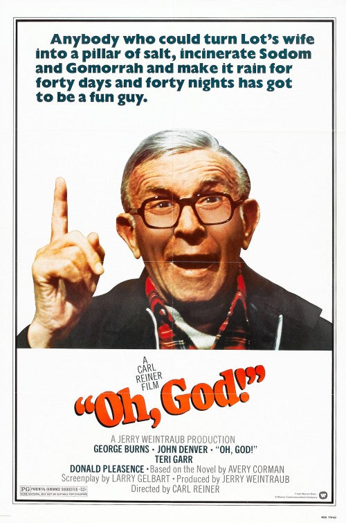the movie poster: Oh, God! (1977)