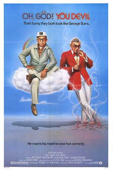 the movie poster: Oh, God! You Devil (1984)