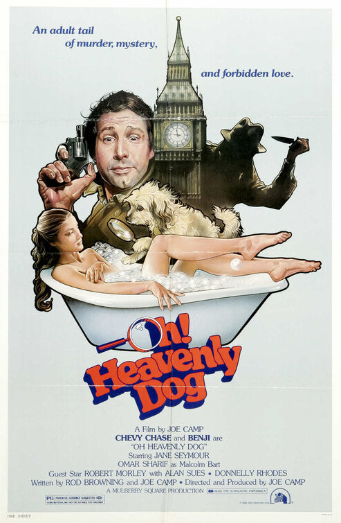 the movie poster: Oh! Heavenly Dog (1980)
