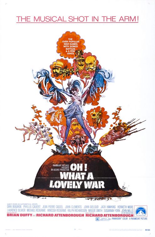 the movie poster: Oh! What a Lovely War (1969) ver2