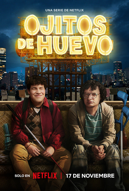 1000 piece jigsaw puzzle for tv poster: Ojitos de huevo