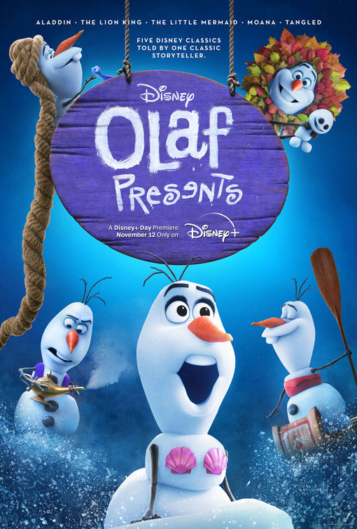 1000 piece jigsaw puzzle for tv poster: Olaf Presents, ver2