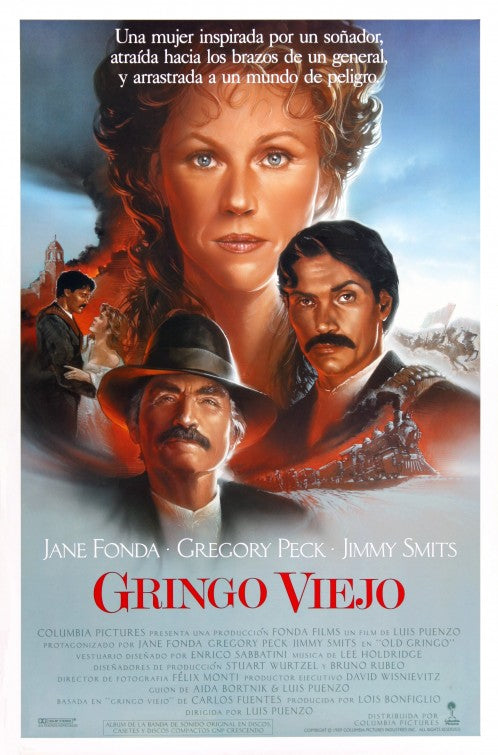 1000 piece jigsaw puzzle for the movie poster: Old Gringo (1989) ver3