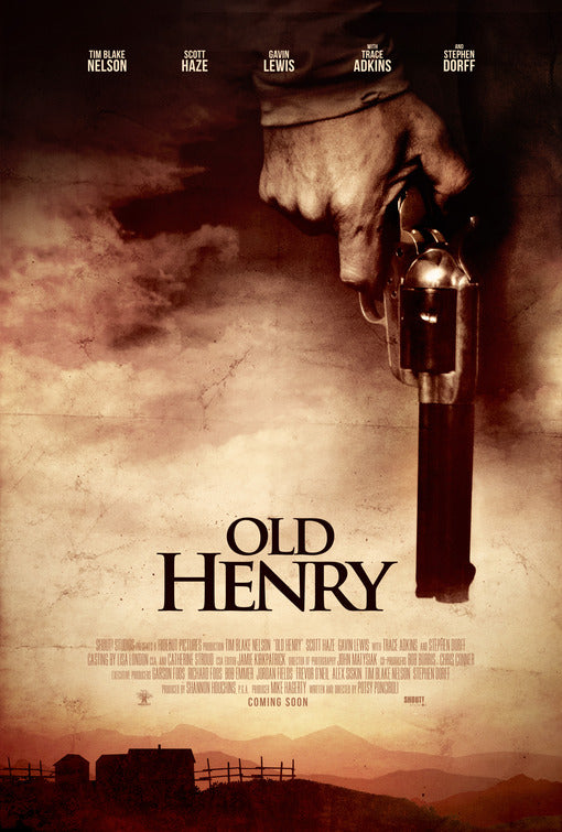 1000 piece jigsaw puzzle for the movie poster: Old Henry (2021)