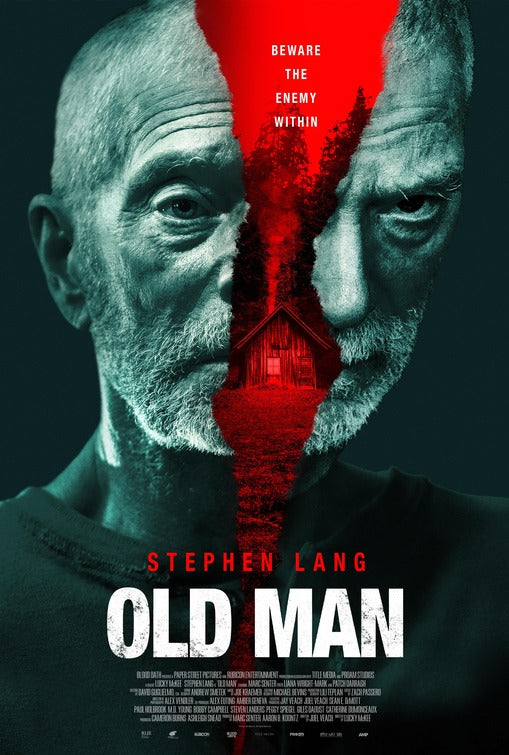 1000 piece jigsaw puzzle for the movie poster: Old Man (2022)