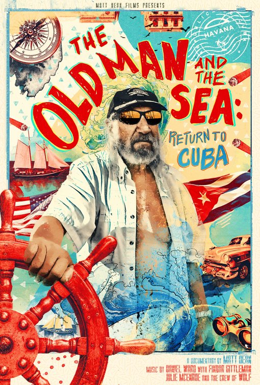 1000 piece jigsaw puzzle for the movie poster: The Old Man and the Sea: Return to Cuba (2018) ver3