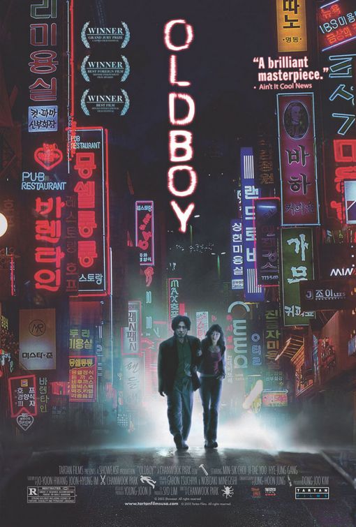 the movie poster: Oldboy (2005)