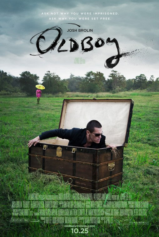 1000 piece jigsaw puzzle for the movie poster: Oldboy (2013) ver2