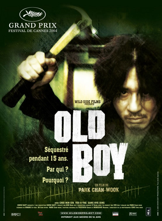 the movie poster: Oldboy (2005) ver3