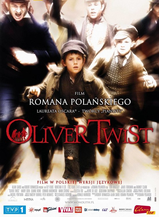 the movie poster: Oliver Twist (2005) ver2
