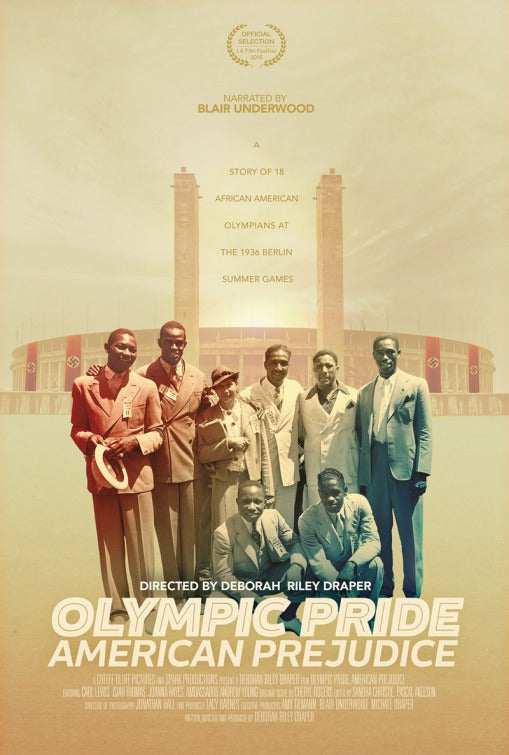 1000 piece jigsaw puzzle for the movie poster: Olympic Pride, American Prejudice (2015)