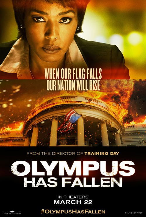 1000 piece jigsaw puzzle for the movie poster: Olympus Has Fallen (2013) ver7
