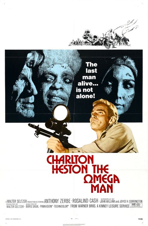 the movie poster: The Omega Man (1971)