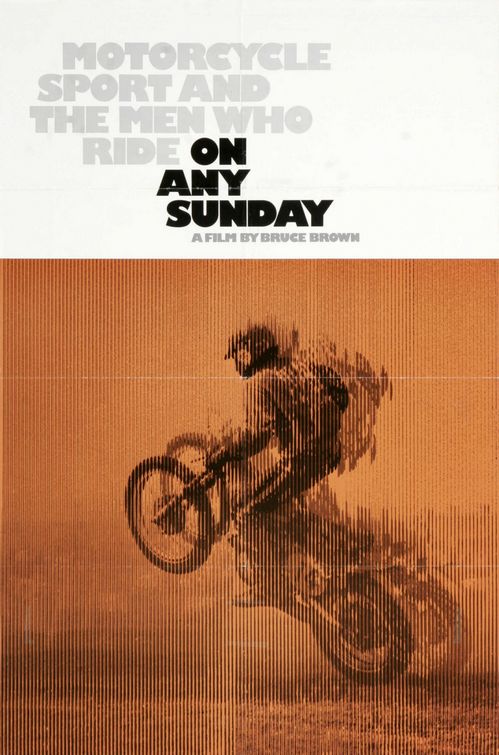the movie poster: On Any Sunday (1971)
