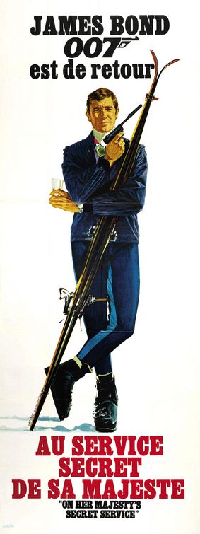 the movie poster: On Her Majesty's Secret Service (1969) ver3