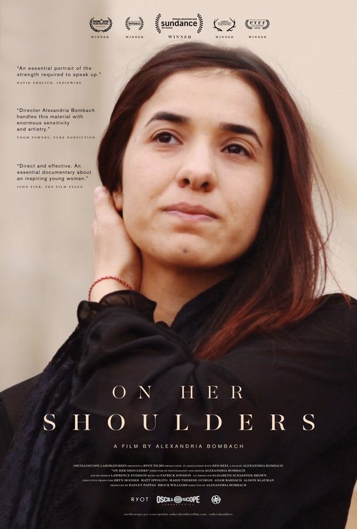 1000 piece jigsaw puzzle for the movie poster: On Her Shoulders (2018)