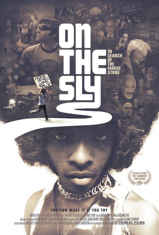 1000 piece jigsaw puzzle for the movie poster: On the Sly: In Search of the Family Stone (2017)