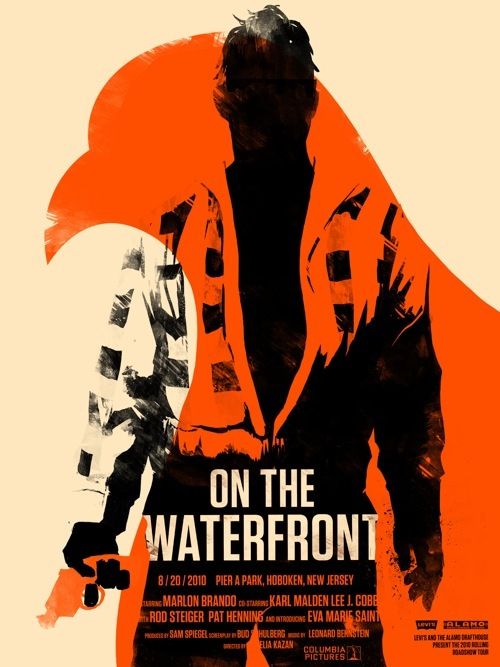 1000 piece jigsaw puzzle for the movie poster: On the Waterfront (1954) ver2