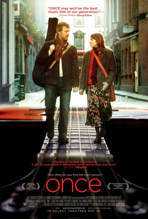 the movie poster: Once (2007)