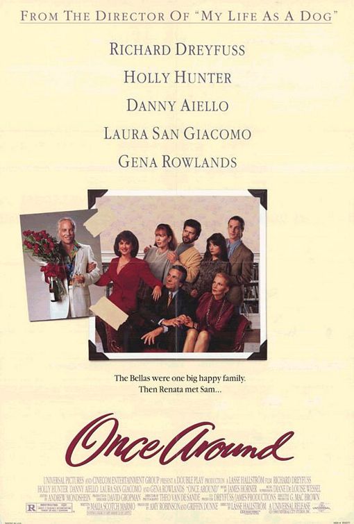 the movie poster: Once Around (1991)