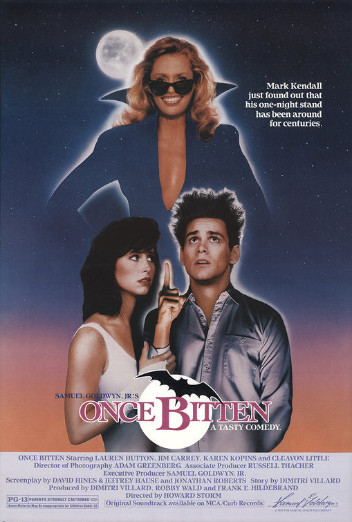 1000 piece jigsaw puzzle for the movie poster: Once Bitten (1985)