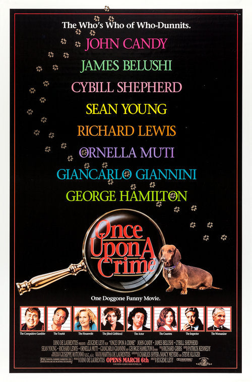the movie poster: Once Upon a Crime (1992)