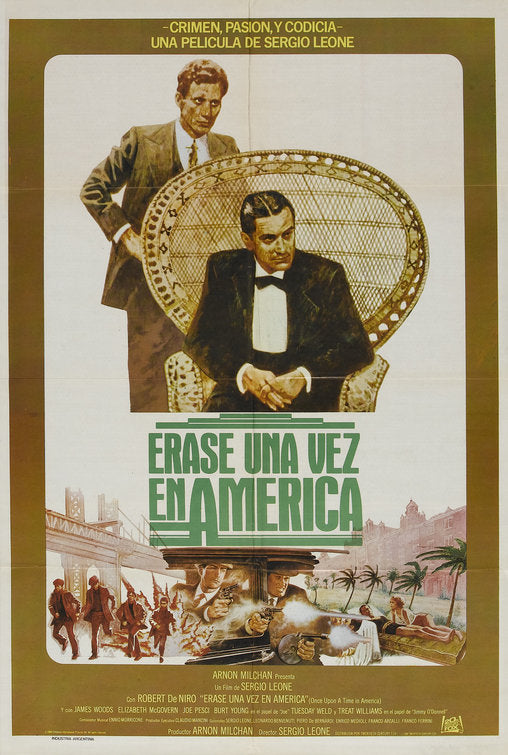 the movie poster: Once Upon a Time in America (1984) ver3