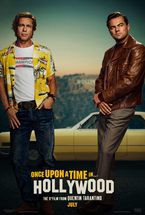 1000 piece jigsaw puzzle for the movie poster: Once Upon a Time in Hollywood (2019)