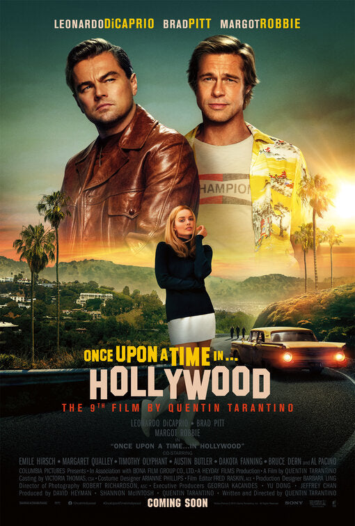 1000 piece jigsaw puzzle for the movie poster: Once Upon a Time in Hollywood (2019) ver30