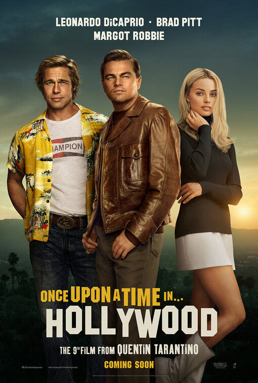 1000 piece jigsaw puzzle for the movie poster: Once Upon a Time in Hollywood (2019) ver9