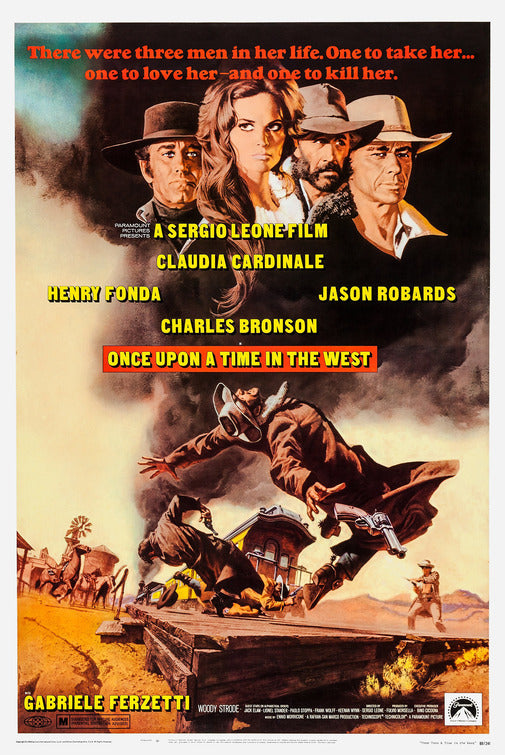 the movie poster: Once Upon a Time in the West (1969)