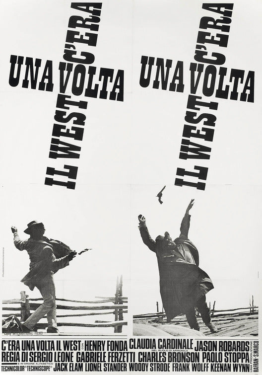 the movie poster: Once Upon a Time in the West (1969) ver3