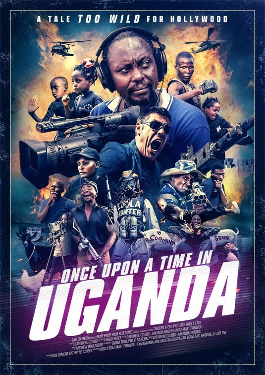 1000 piece jigsaw puzzle for the movie poster: Once Upon a Time in Uganda (2021)
