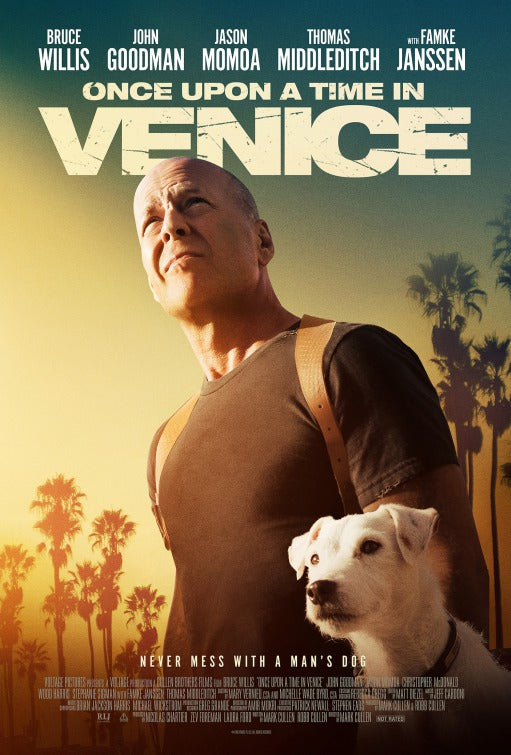 1000 piece jigsaw puzzle for the movie poster: Once Upon a Time in Venice (2017)