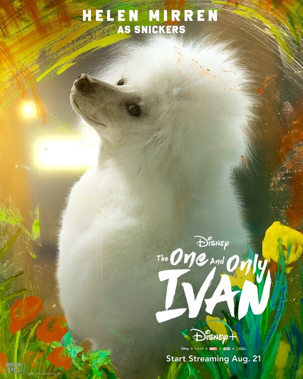 1000 piece jigsaw puzzle for tv poster: The One and Only Ivan, ver10