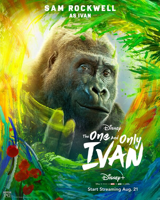 1000 piece jigsaw puzzle for tv poster: The One and Only Ivan, ver2