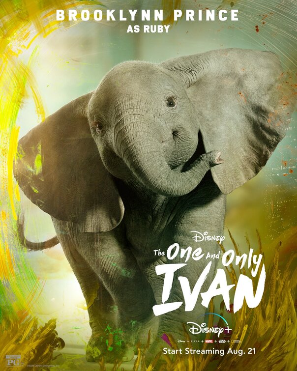 1000 piece jigsaw puzzle for tv poster: The One and Only Ivan, ver4