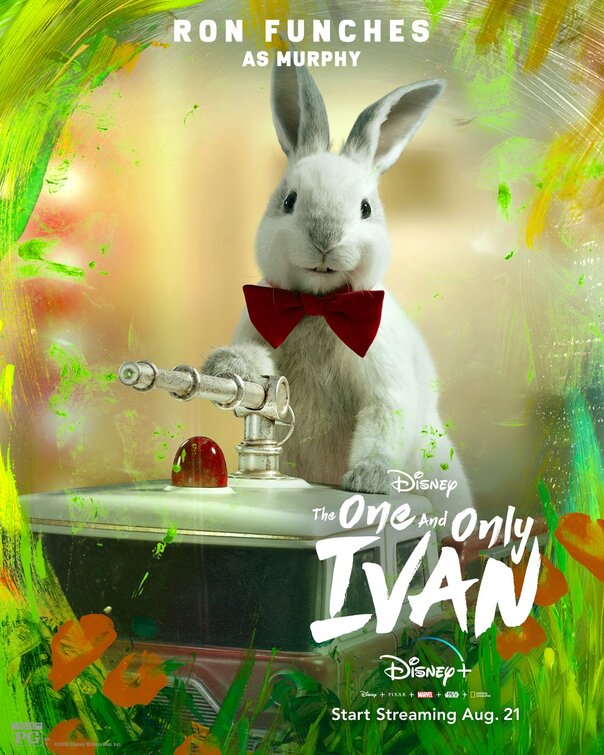 1000 piece jigsaw puzzle for tv poster: The One and Only Ivan, ver6